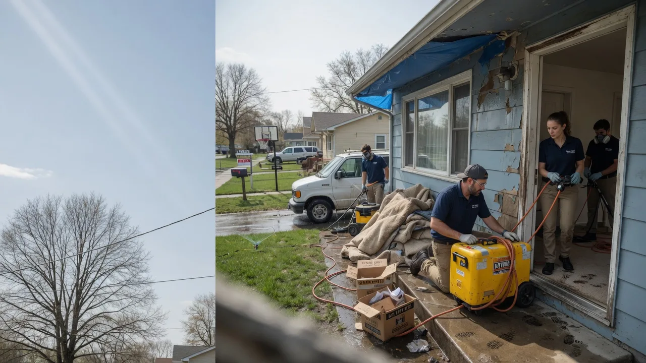 Basement Flood Cleanup in Redbird, OK near me